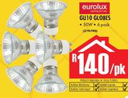 Eurolux GU10 Globes-Per Pack