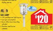 Alva Gas Lamp