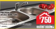 Franke Double Bowl Sink PLN621