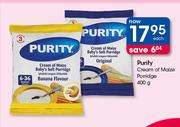 Purity Cream Of Maize Porridge-400g Each