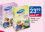 Purity Junior! Soft Muesli-350g Each