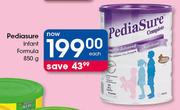 Pediasure Infant Formula-850g Each
