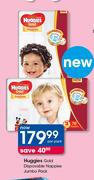 Huggies Gold Disposable Nappies Jumbo Pack-Per Pack