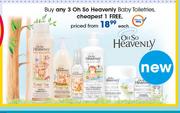 Oh So Heavenly Baby Toiletries-Each