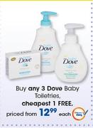 Dove Baby Toiletries-Each