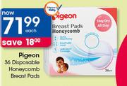 Pigeon 36 Disposable Honey Comb Breast Pads-Each