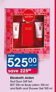 Elizabeth Arden Red Door Gift Set, EDT-100ml, Body Lotion-100ml & Bath & Shower Gel-100ml Per Set
