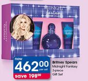 Britney Spears Midnight Fantasy 3 Piece Gift Set-Per Set