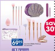 Assorted Clicks Makeup Accessories-Each