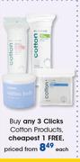 Clicks Cotton Products-Each