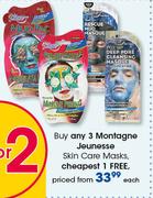 Montagne Jeunesse Skin Care Masks-Each