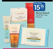 African Extracts Facial Skin Care Products-Each