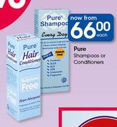 Pure Shampoos Or Conditioners-Each