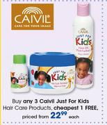 Caivil Just For Kids Hair Care Products-Each
