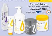 Epimax Hand & Body Products-Each