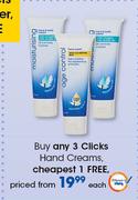 Clicks Hand Creams-Each