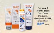Techni Block Sun Care Products-Each