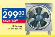 Safeway 30cm Box Fan-Each