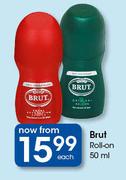 Brut Roll On-50ml Each