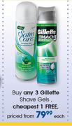 Gillette Shave Gels-Each