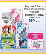 Dorco Pace Or Grooming Products-Each