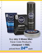 Nivea Men Face Care Products-Each