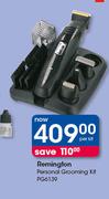 Remington Personal Grooming Kit PG6139-Per Kit