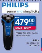 Philips Wet & Dry Electric Shaver S1030/04-Each