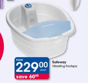 Safeway Vibrating Foot Spa-Each