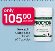 Procydin Grape Seed Extract-60 Capsules Per Pack