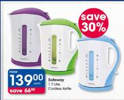 Safeway 1.7Ltr Cordless Kettle-Each