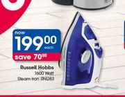 Russell Hobbs 1600 Watt Steam Iron RHI283-Each