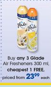 Glade Air Fresheners-300ml Each