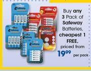 Safeway Batteries-Per Pack