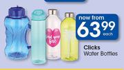 Clicks Water Bottles-Each