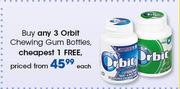 Orbit Chewing Gum Bottles-Each