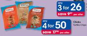 Clicks Tortila Chips-For 4