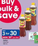 Lipton Iced Tea-3 x 500ml