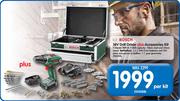 Bosch 18V Drill Driver Plus Accessories Kit