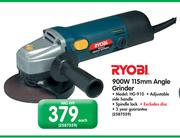 Ryobi 900W 115mm Angle Grinder HG-910