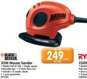 Black & Decker 55W Mouse Sander KA161-QS