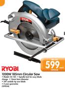 1Ryobi 1200W 185mm Circular Saw CS-185