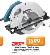 1Makita 1200W 190mm Circular Saw 5704RK