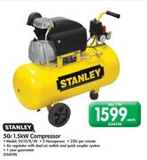  Stanley 50L 1.5KW Compressor