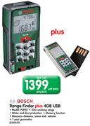 Bosch Range Finder+ 4GB USB PLP50-Per Pack