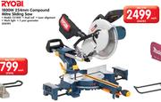Ryobi 1800W 254mm Compound Mitre Sliding Saw CS1800