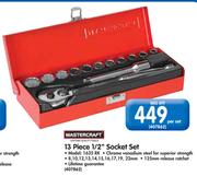 Mastercraft 13 Piece 1/2" Socket Set 1635RK