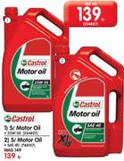 Castrol 5L Moter Oil-Each