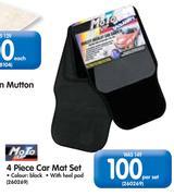 Moto 4 Piece Car Mat Set-Each