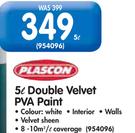 Plascon 5L Double Velvet PVA Paint - Each